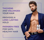 Avenue Man premium grooming foam for root lift and frizz control