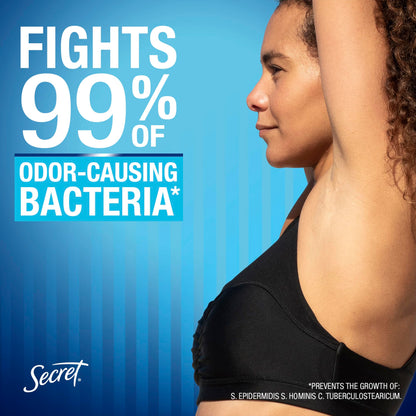 Secret Outlast Invisible Solid Deodorant sticks for women showcasing seventy-two hour sweat protection details.