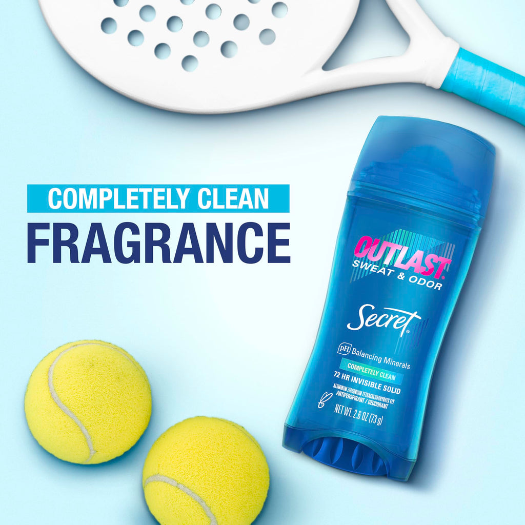 Secret invisible solid antiperspirant bottom batch info
