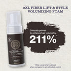 Tweak'd by Nature hair mousse for women weightless volume styling