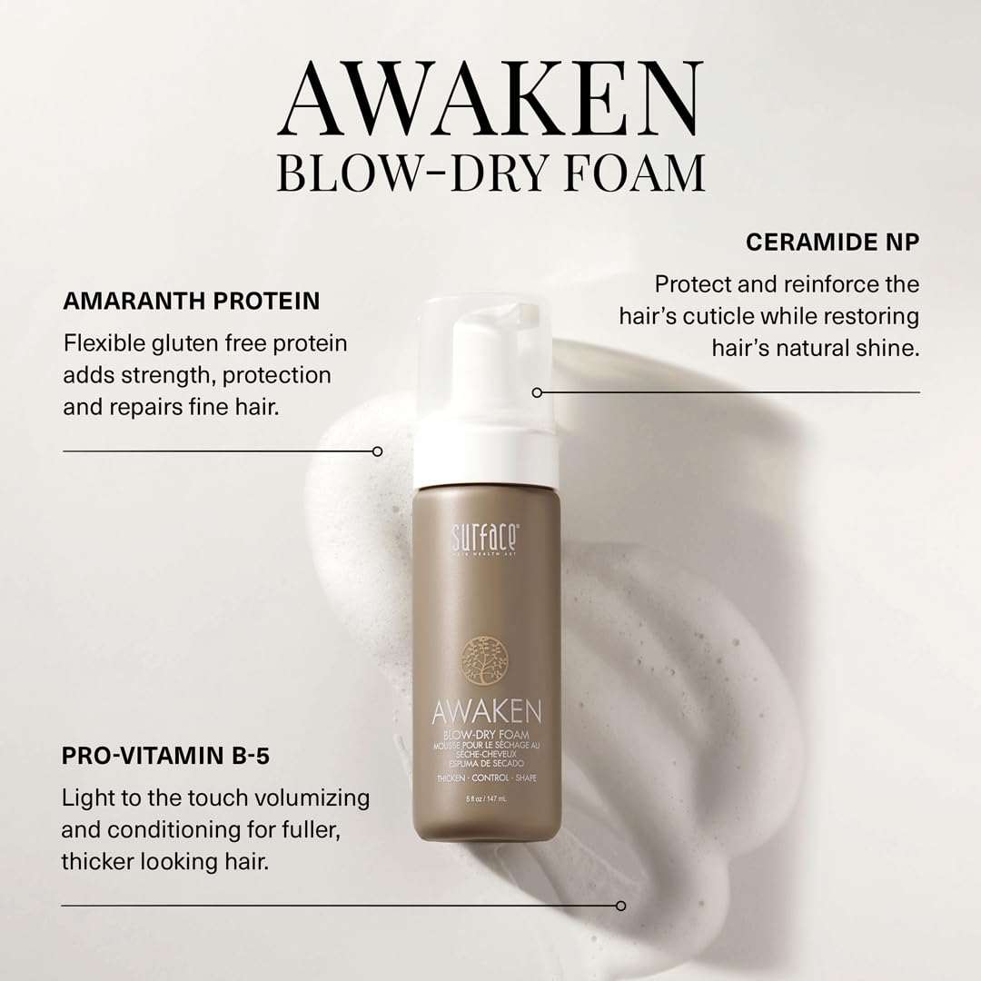 Authentic professional salon volume boost foam by Surface Hair