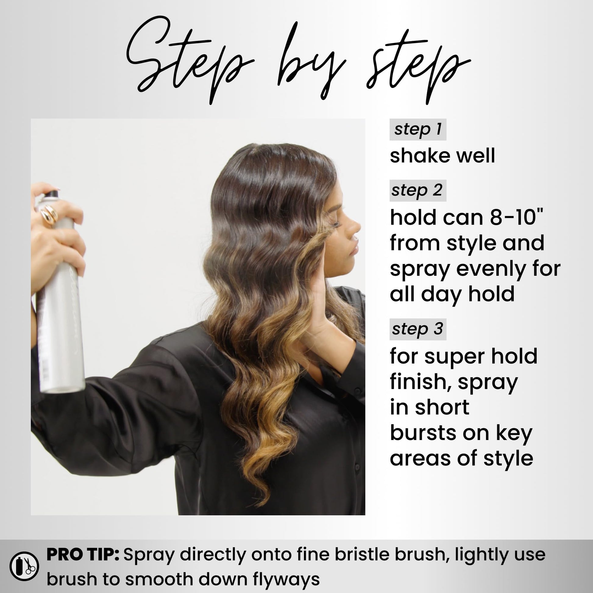 Kenra 26 maximum control hairspray nozzle detailing the easy mist dispenser