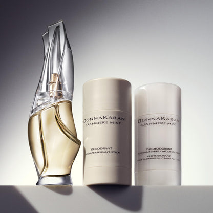 Close up of the twist mechanism on the Donna Karan Cashmere Mist deodorant stick