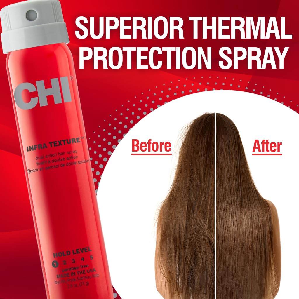 CHI professional thermal protection hairspray bottle for lightweight hold