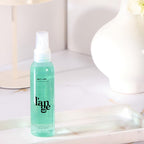L'ange Hair styling product line showing the salt and sea spray bottle details