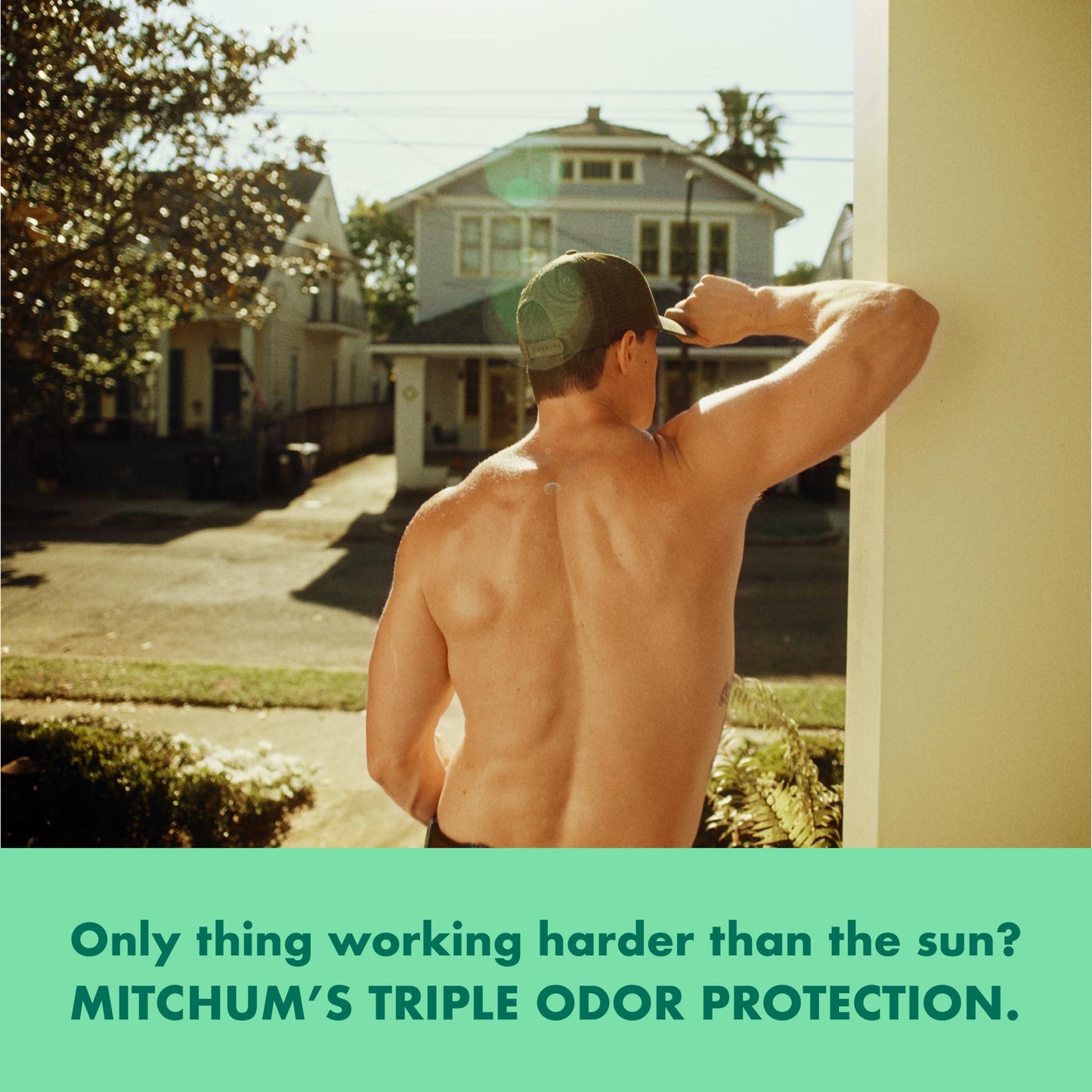 Mitchum Men forty-eight hour protection sweat control formula label details