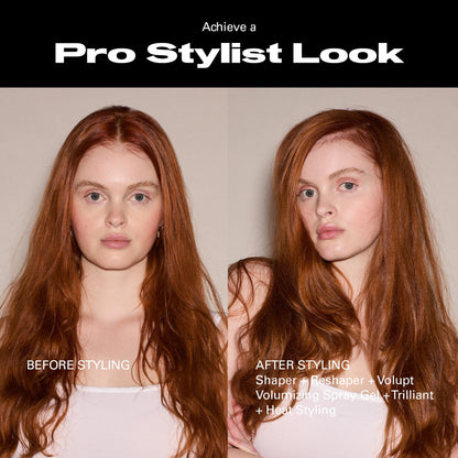 Humidity resistant Sebastian Shaper Plus extra hold hairspray for professional styling