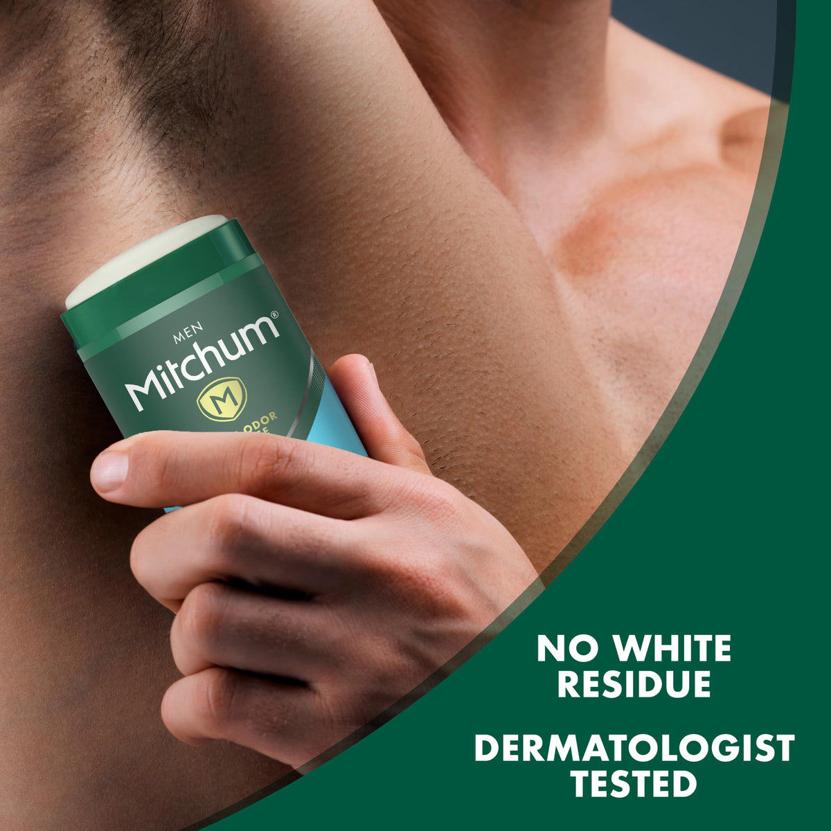 Mitchum clean control personal care product lifestyle shot