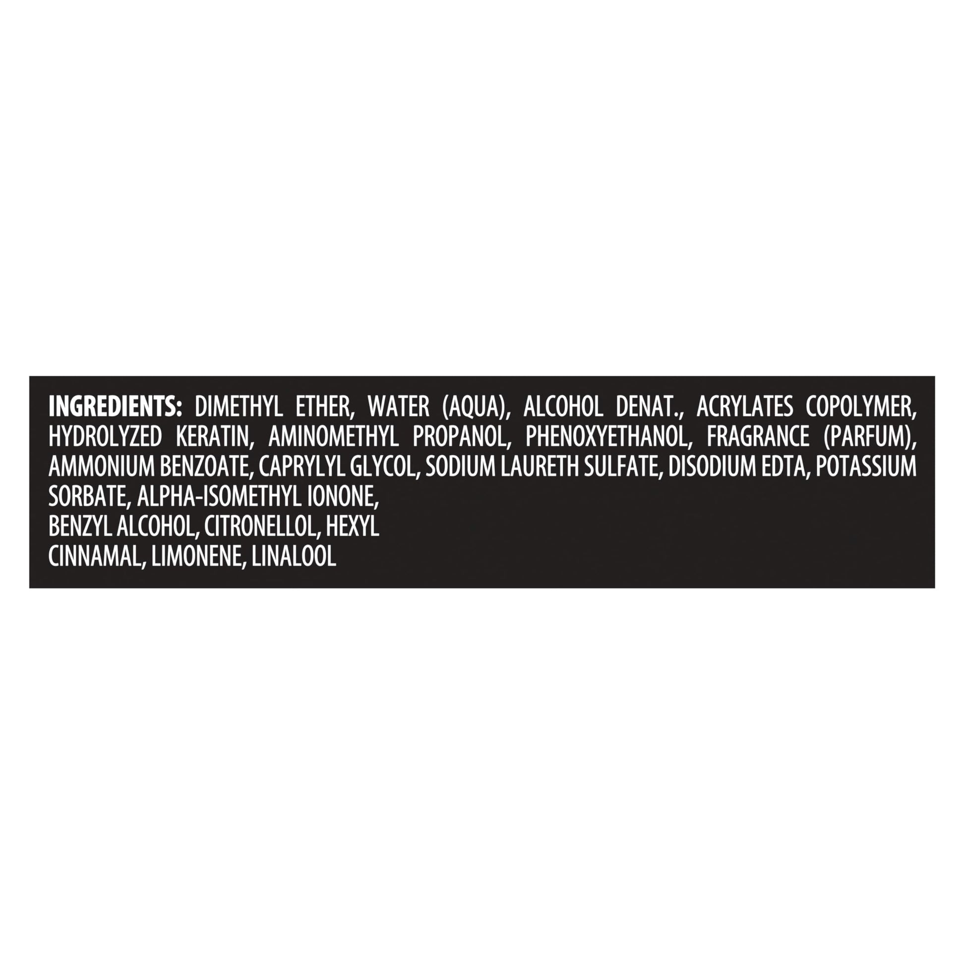 Tresemme hair styling spray for humidity protection