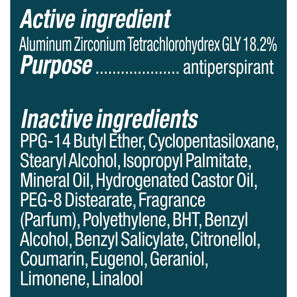 Degree Men Dry Protection deodorant stick packaging and teal design