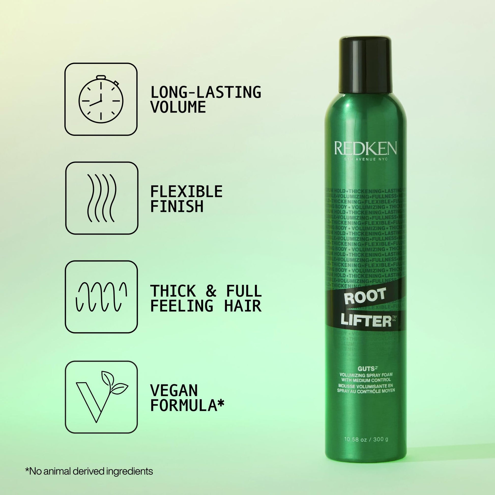 Redken Root Lifter 10.58 Ounce spray nozzle detail for targeted root application