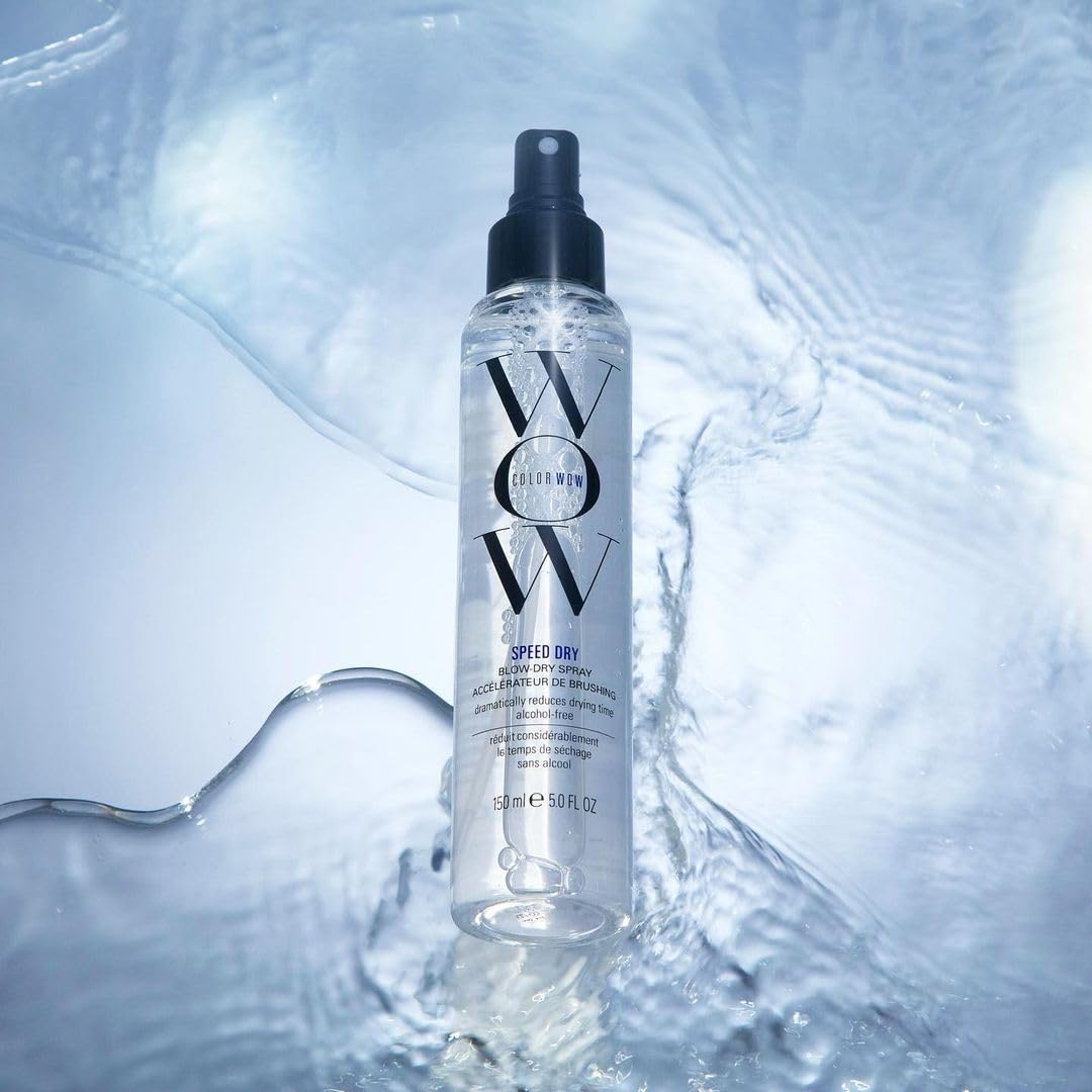 Color Wow alcohol free hair styling treatment bottle standing upright