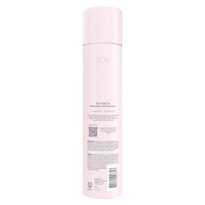Nexxus volumizing hairspray with StyleProtect Technology for long lasting blowout hold