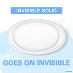 Back label of Secret women's invisible solid showing active ingredients and usage directions
