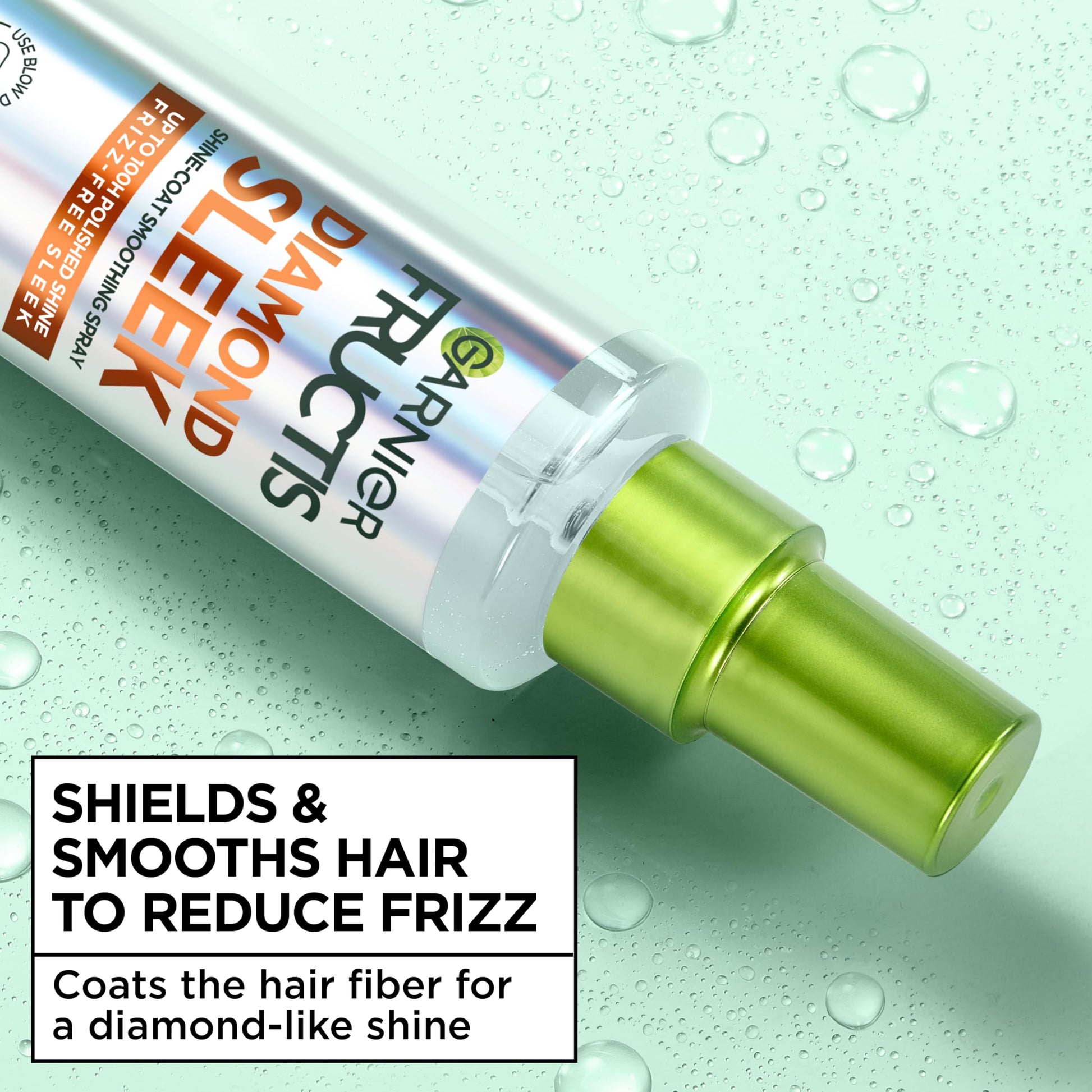 Garnier Fructis Diamond Sleek packaging showing authentic USA import seal
