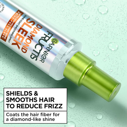 Garnier Fructis Diamond Sleek packaging showing authentic USA import seal