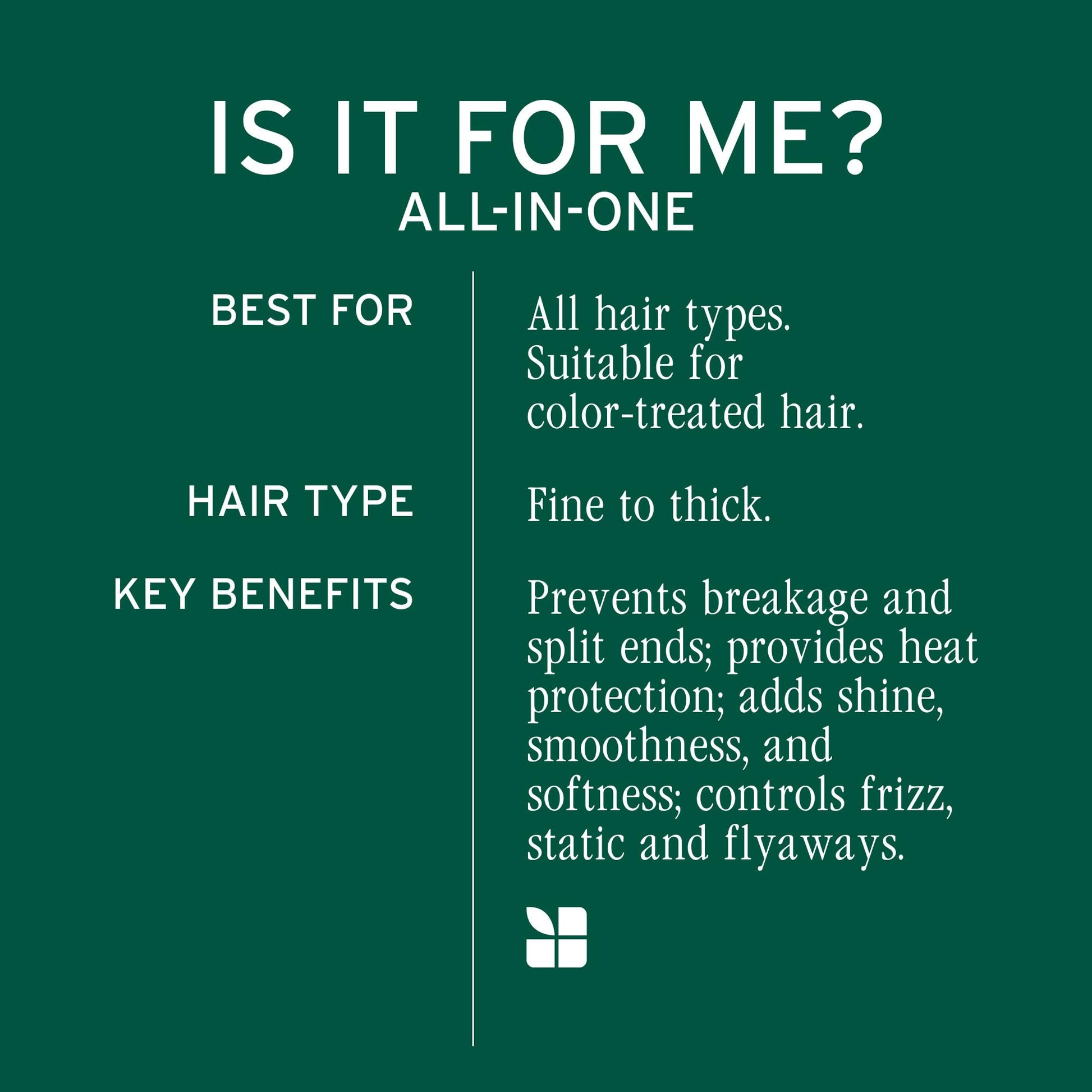 Back label of Biolage multi-benefit hair spray showing vegan formulation details