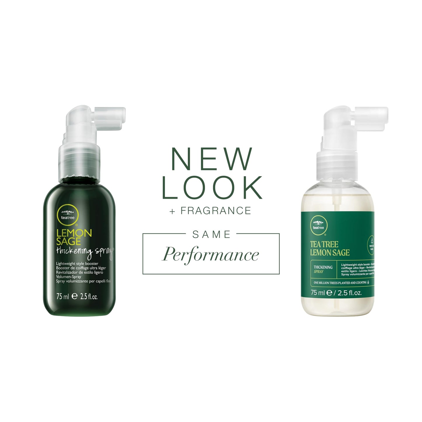 Paul Mitchell Tea Tree Lemon Sage Thickening Spray concentrated nozzle details for root lift application