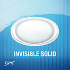 Secret Completely Clean scent ladies antiperspirant product base dial visual