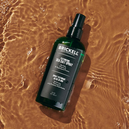 Brickell volumizing hair spray formula with vitamin E and hydrolyzed proteins for men