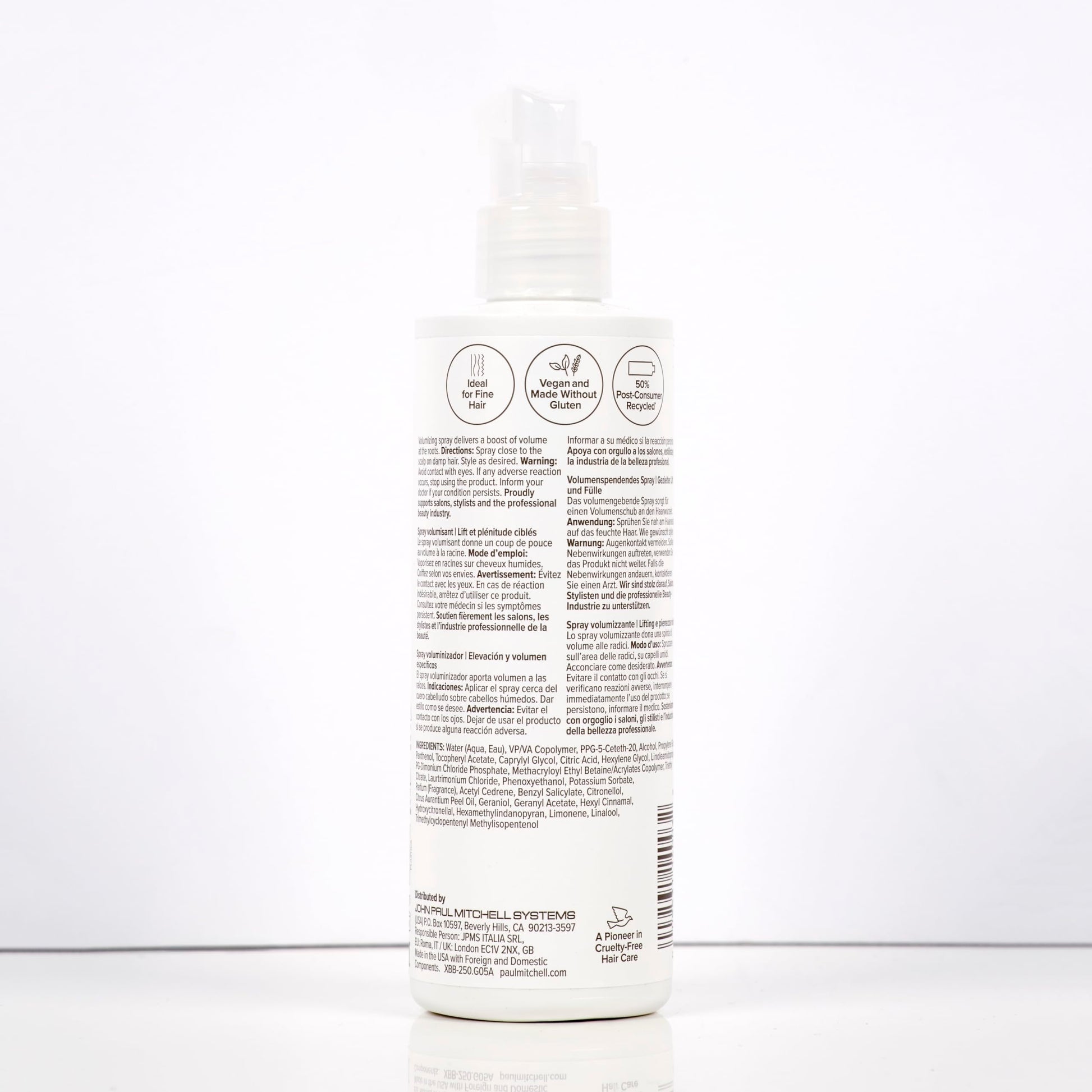 Paul Mitchell salon exclusive extra body volume spray lifestyle product image
