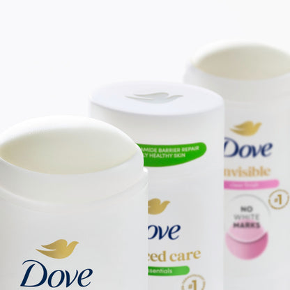 Dove Revive deodorant twin pack showcasing the smooth application stick mechanism.