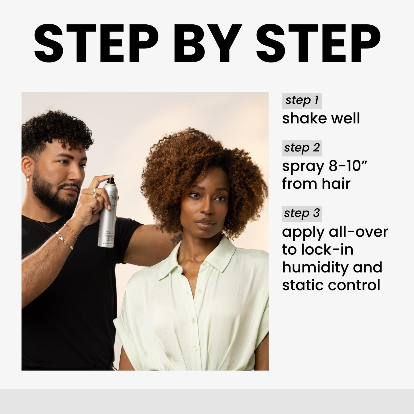 Kenra lightweight low hold anti frizz spray ingredients and directions