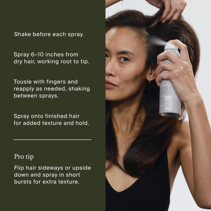 Living Proof Full Dry Volume and Texture Spray showing the nozzle application design.