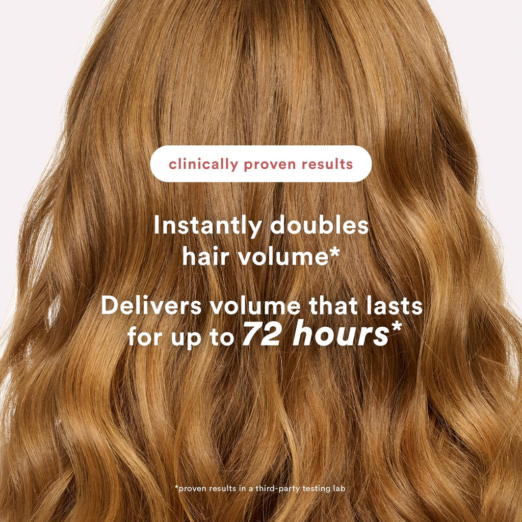 VERB texturizing hair spray packaging showcasing sulfate and paraben free features