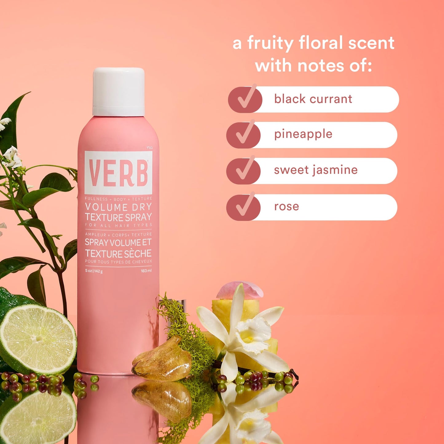 Premium clean beauty salon texturizing mist for adding fullness and weightless grit
