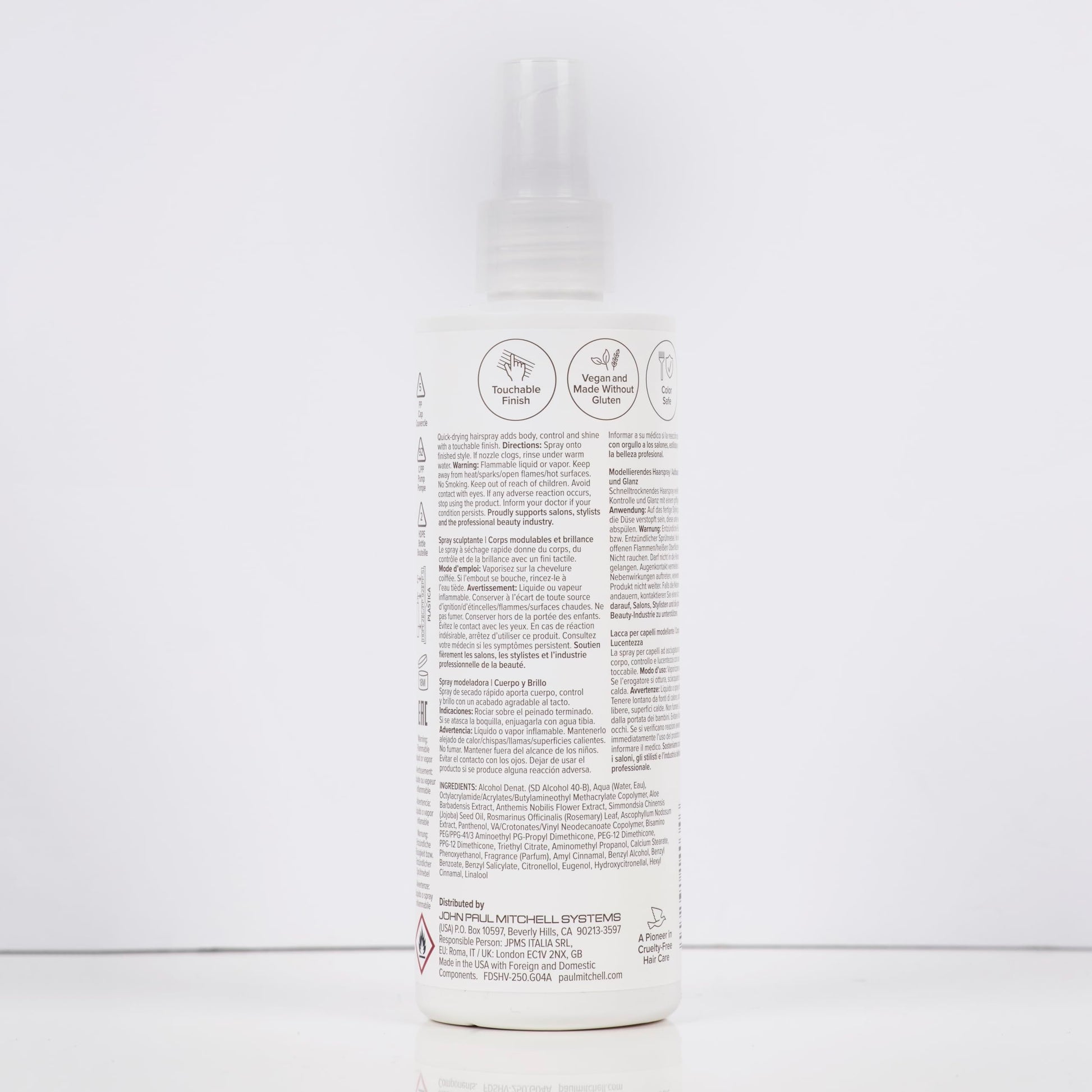 Paul Mitchell Fast Drying Sculpting Spray premium hair styling product bottle