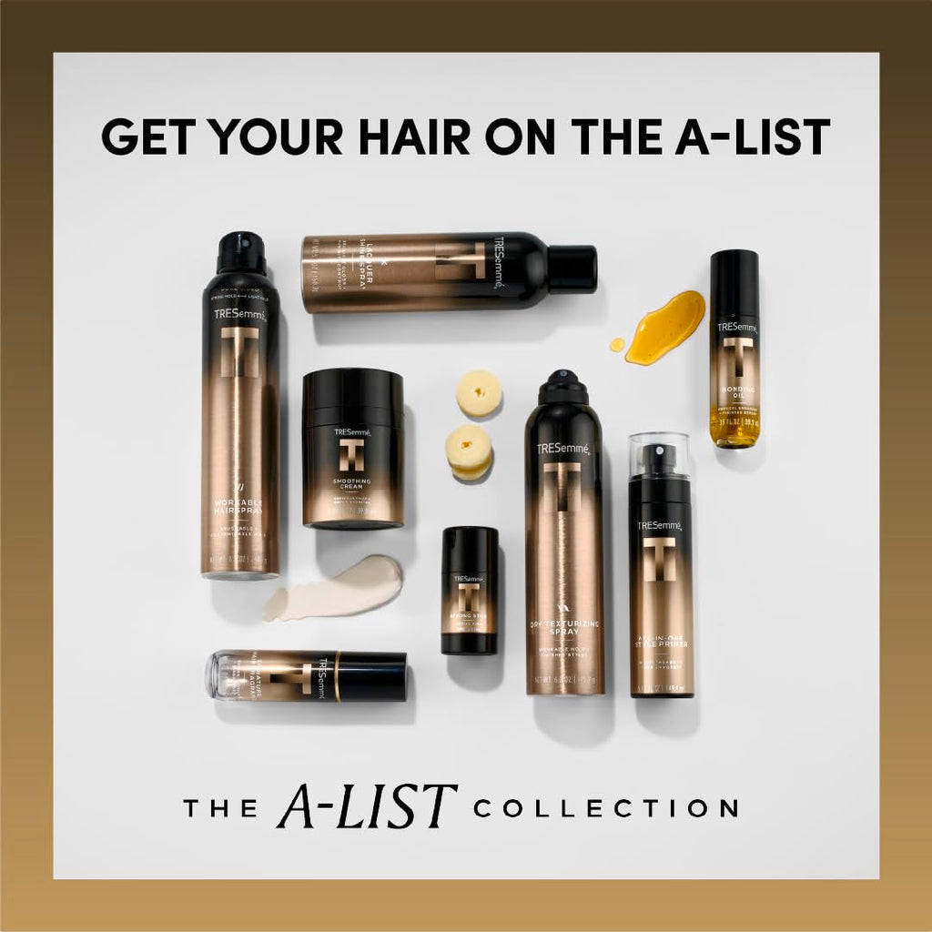 Professional hair styling with TresemmÃ© Dry Texturizing Spray