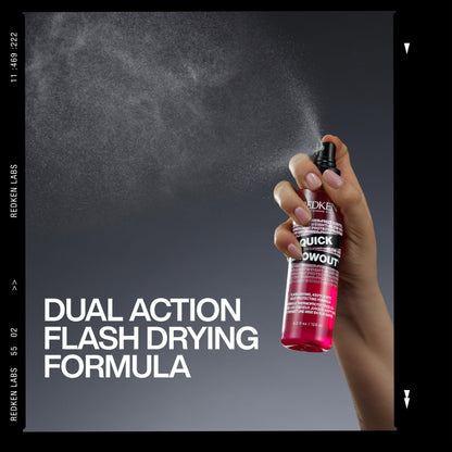 Redken heat protectant spray packaging displaying the 125ml size variant
