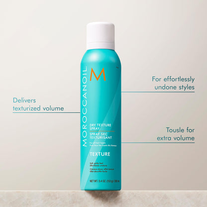 Moroccanoil Dry Texture Hair Spray 205ml premium packaging