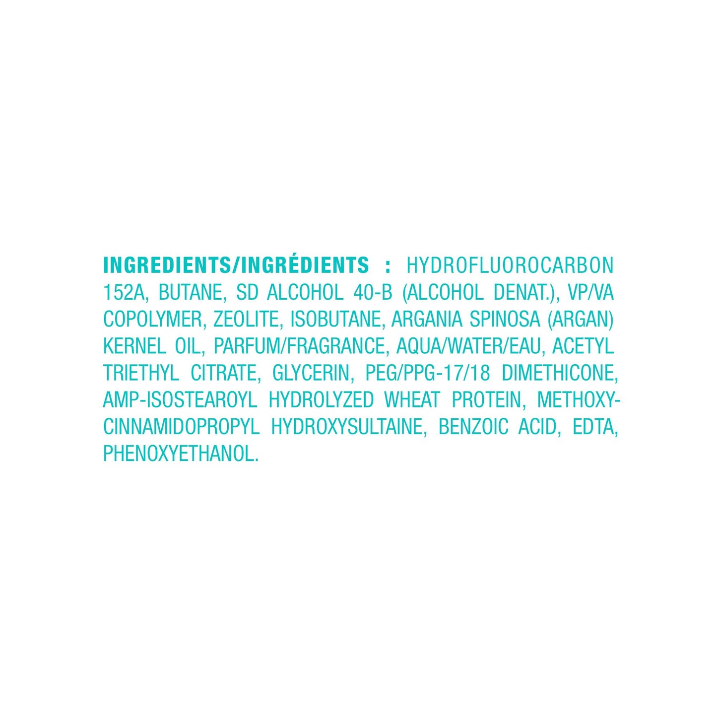 Professional salon grade Moroccanoil texture spray for braids and updos