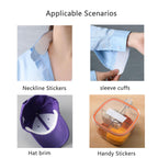 ArrErr hat sweatband protector demonstrating slim profile