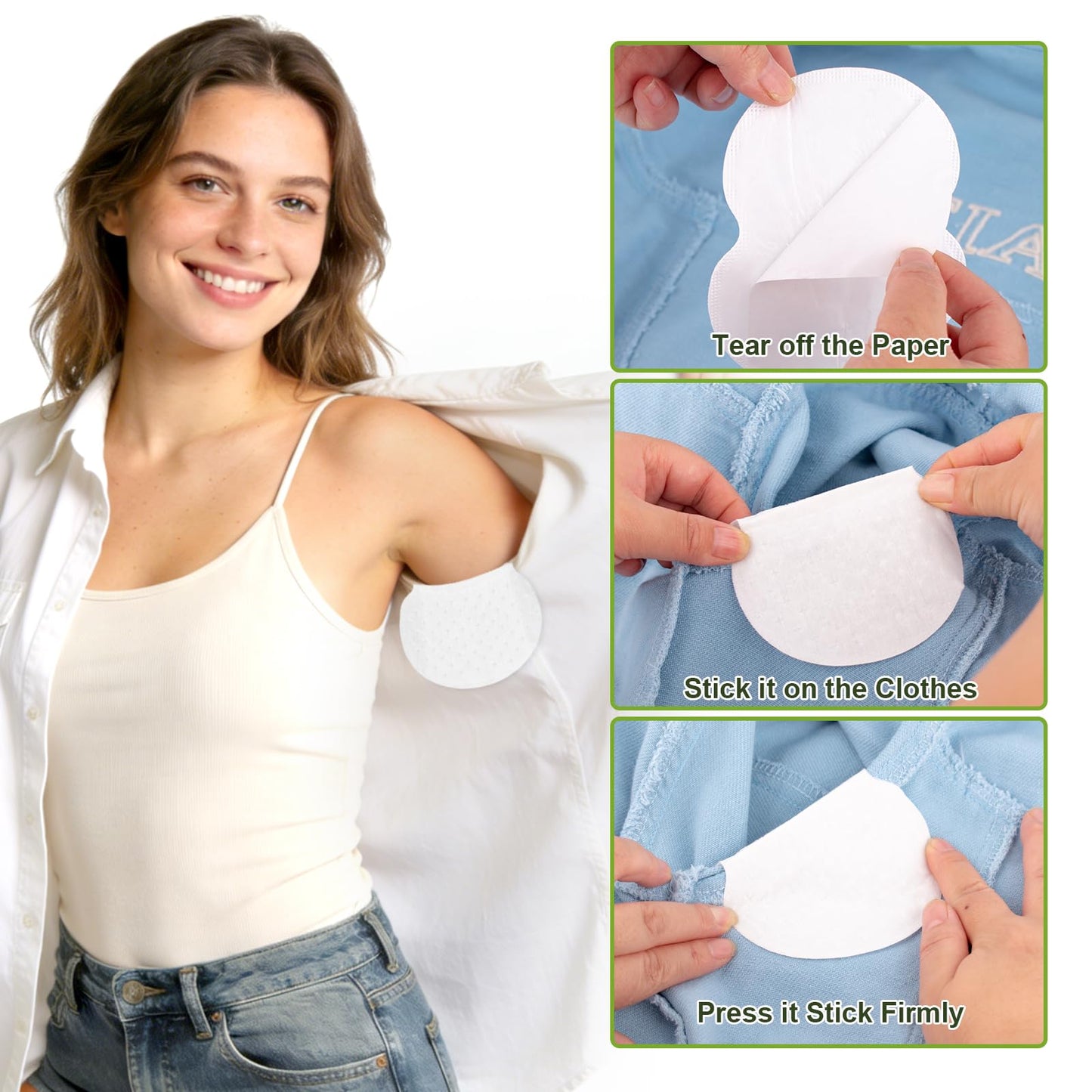 Aoeoun sweat pads for clothing stain protection