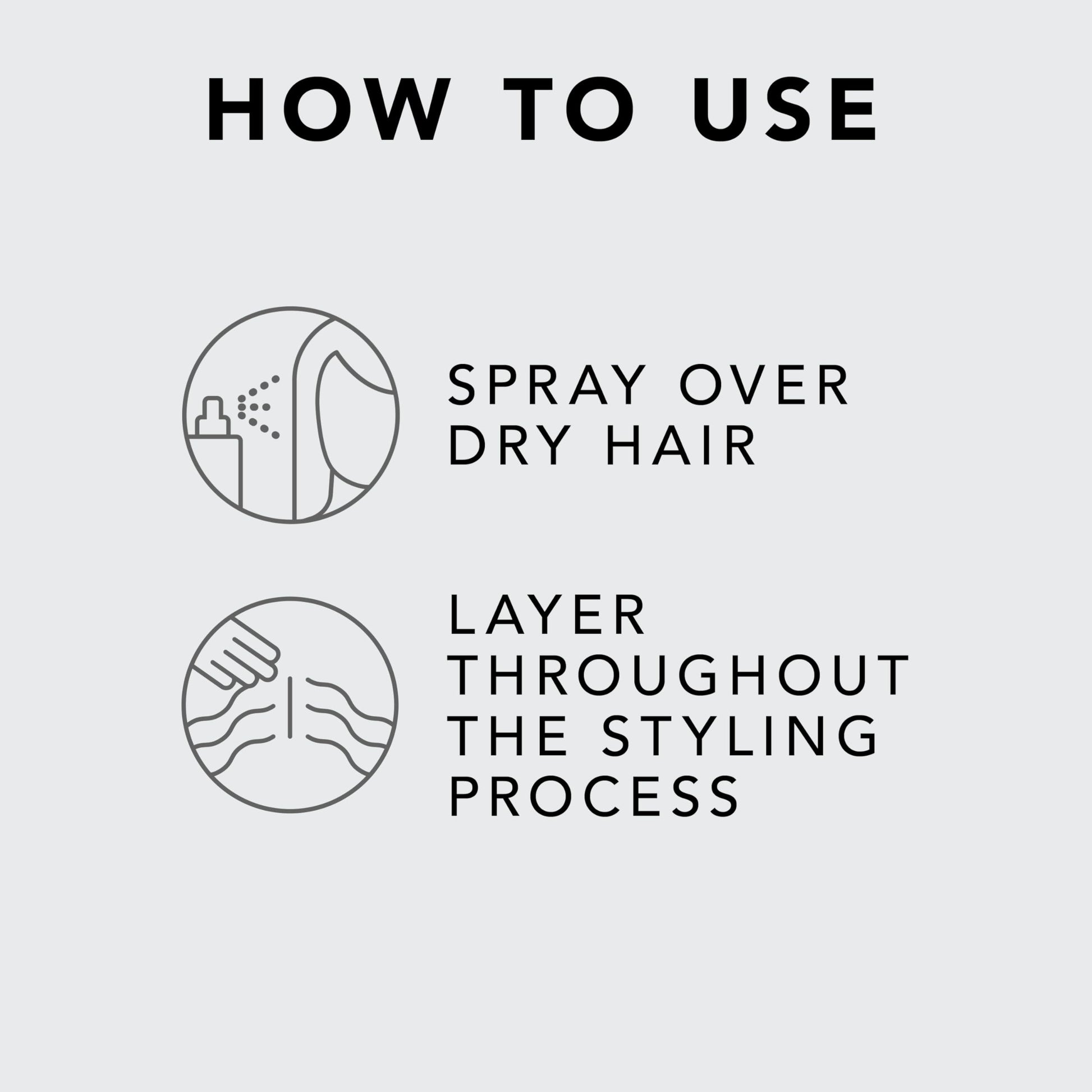 Sebastian Professional hair setting spray for touchable movement and humidity resistance