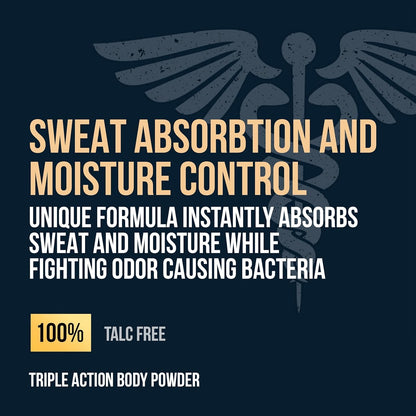 Certain Dri moisture control body powder side profile