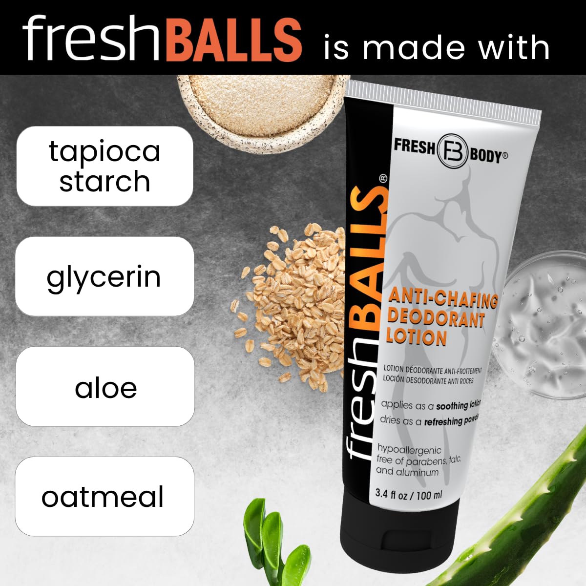 Fresh Body Fresh Balls six pack premium imported packaging for men daily hygiene comfort