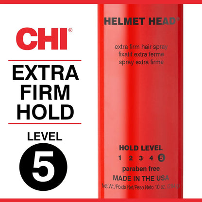 CHI professional extra strong hold styling spray red canister with white cap