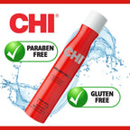 Sulfate and paraben free volumizing hairspray for maximum humidity resistance