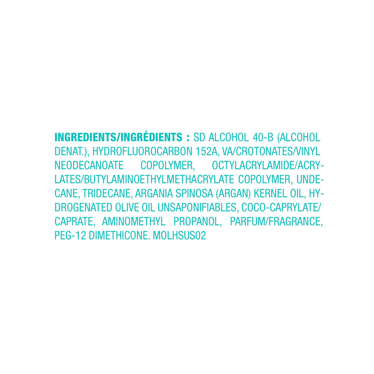 Moroccanoil premium hair care spray for long lasting updos