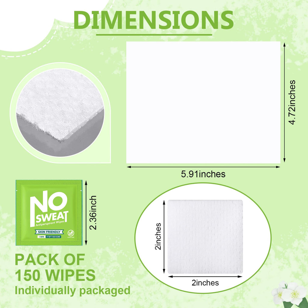 Timgle individually wrapped sweat wipes individual packets layout