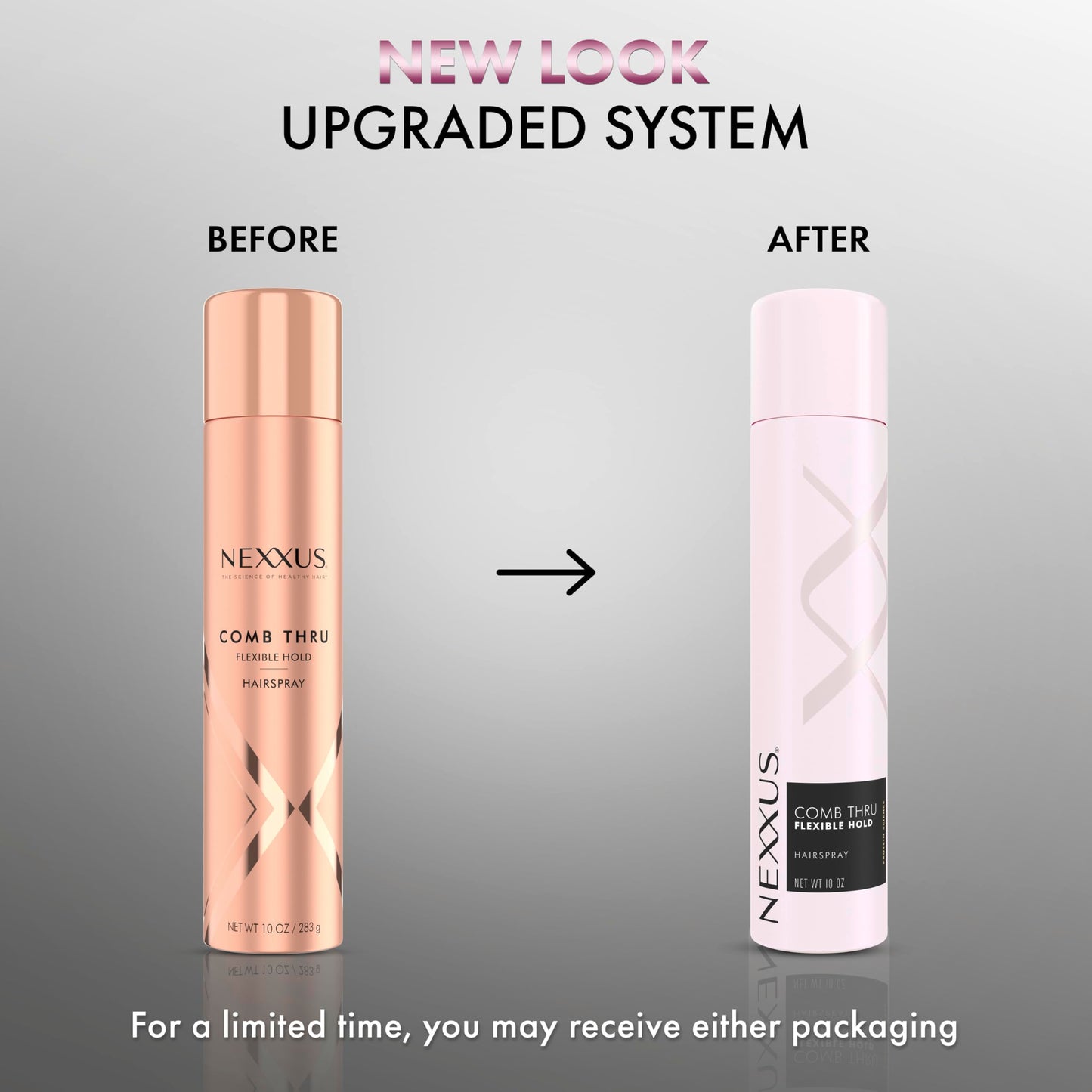Authentic USA imported Nexxus brushable finish hair spray for women
