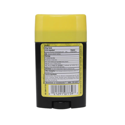 Hunters Specialties odorless underarm sweat protection stick with twenty four hour defense.