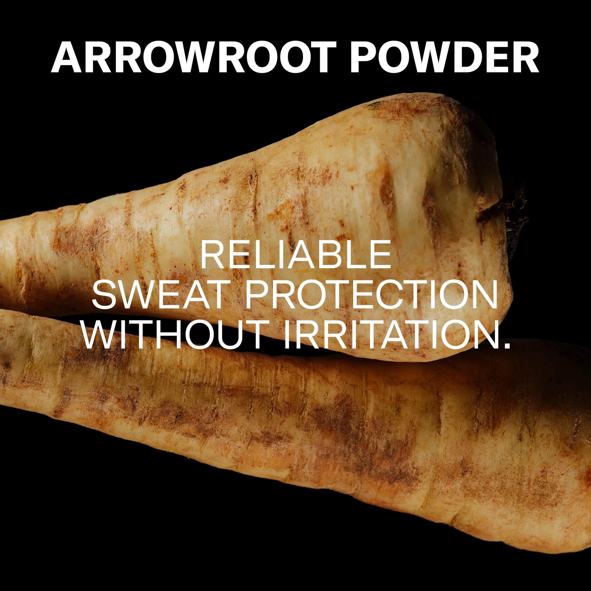 Natural botanical ingredients label on Art of Sport stick