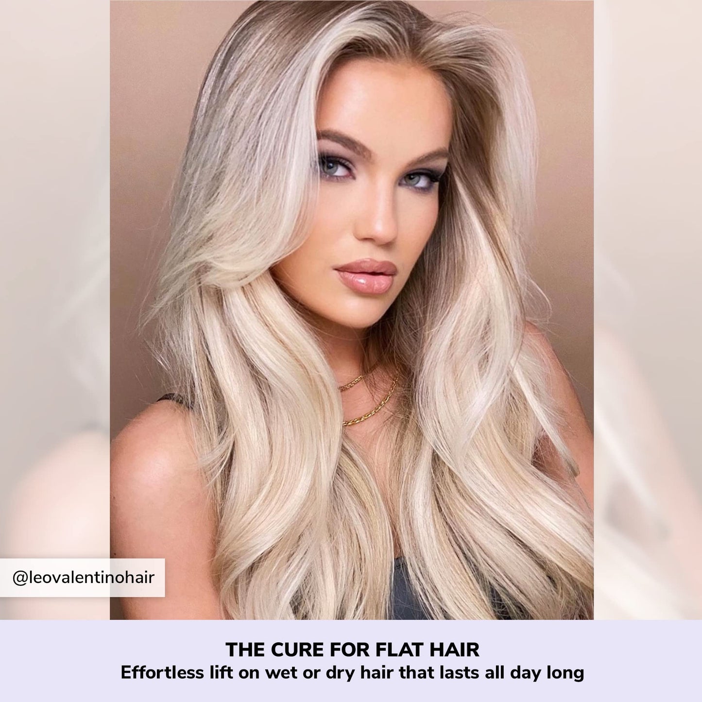 COLOR WOW non sticky volume spray for adding body to flat hair strands