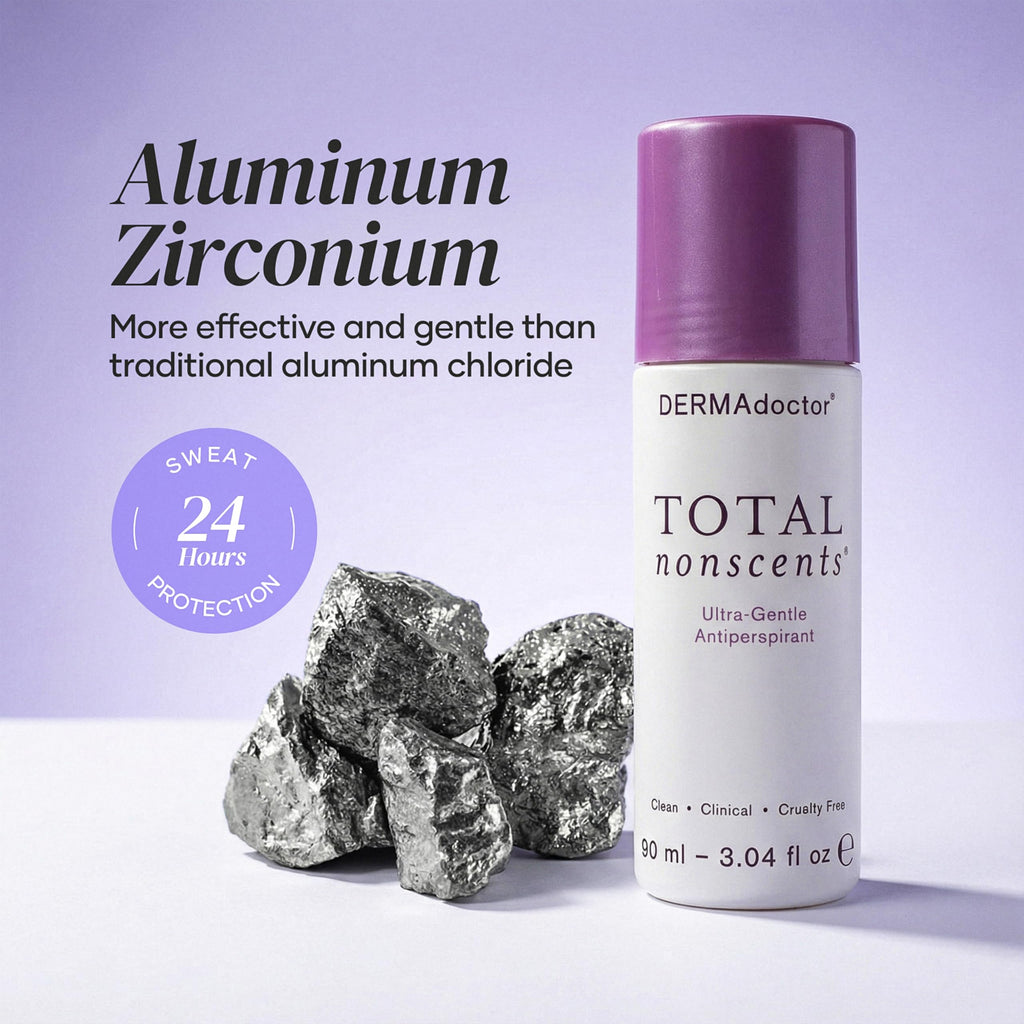 DERMAdoctor underarm brightening treatment bottle close up shot