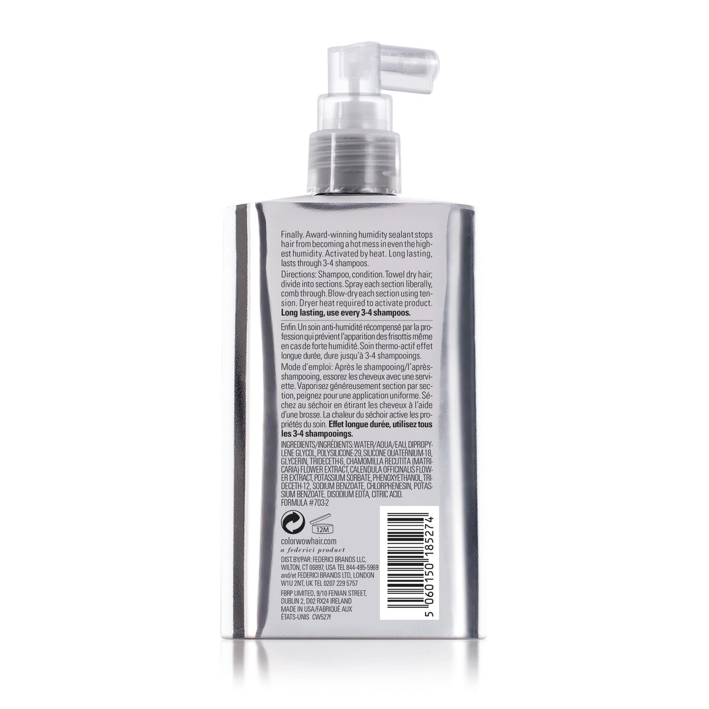 Color Wow Dream Coat 6.7 Fluid Ounce bottle showing authentic USA packaging